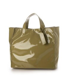 UNBILLION カシュカシュ cachecache / ソフトエナメルスクエア手提げトート