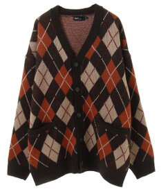 CRAFT STANDARD BOUTIQUE アーガイル柄カーディガン
