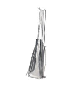 INTER-CHAUSSURES 【ANDREA CARDONE】メタリックレザーミディアムトートバッグ