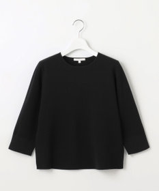 自由区 L 【アンサンブル対応・洗える】レーヨンストレッチ7分袖 ニット