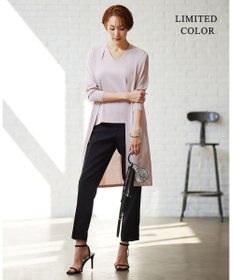 ICB 【WEB限定カラーあり】 シンセティックハイゲージ ロングカーディガン