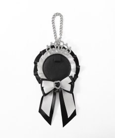 WEGO ティアラリボンロゼットキーホルダー