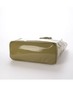 UNBILLION カシュカシュ cachecache / ソフトエナメルスクエア手提げトート