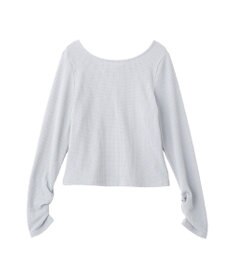 earth music&ecology 【前後2WAY】ツイストカットアウトプルオーバー