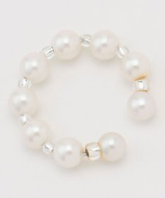 J.PRESS LADIES 【WEB限定・2way・2set】パール イヤカフ リング