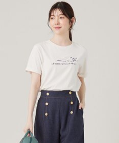 ロゴ刺繍 Tシャツ / ANY SIS S | ファッション通販 【公式通販】オン