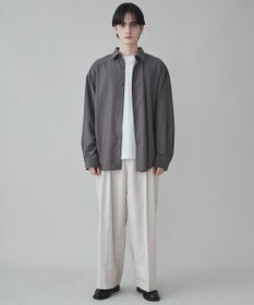 WEGO 【ユニセックス着用ITEM/SMLサイズ展開/冷房対策/紫外線対策】シアーBIGシャツ