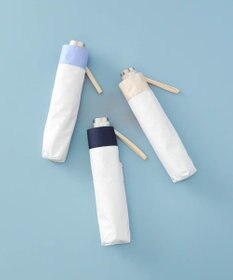 AURORA 【AURORA（オーロラ）】サマーシールド　バイカラー晴雨兼用傘（折りたたみ傘）