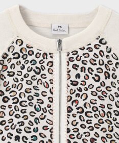 Paul Smith Horseshoe Leopardジップアップ ニット