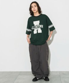 WEGO 【ユニセックス着用ITEM/手洗い可/MLサイズ】フットボールBIG　T（S）