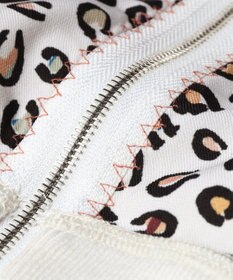 Paul Smith Horseshoe Leopardジップアップ ニット