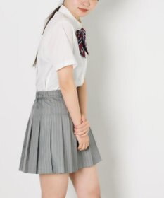 WEGO 【SCHOOL ITEM】ポケット付きパターンプリーツスカート