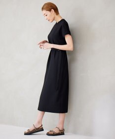 ICB 【接触冷感・UVケア・速乾・洗える】FluidBackSatin ワンピース