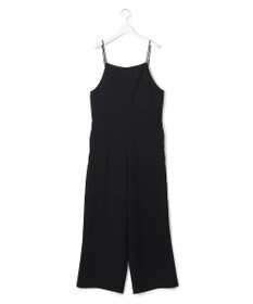 23区 L 【一部店舗限定/吸水速乾/UVカット/接触冷感/洗える】ストレッチジョーゼット オールインワン