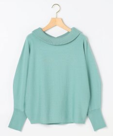 組曲 S 【加藤ローサさん着用 / 前後着用可】スムースストレッチロールネック ニット