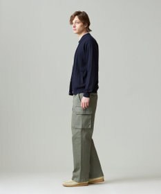 J.PRESS MEN 【ストレッチ性 / イージーケア】【FLEX YARN】ケーブルニットブルゾン型カーディガン