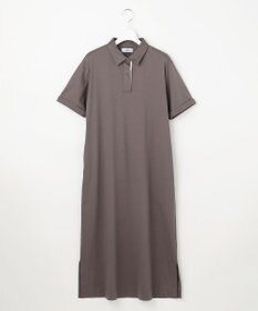 J.PRESS LADIES S 【WEB限定】コットンスムース ポロワンピース