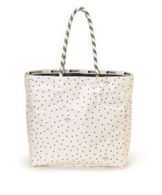 LeSportsac ML 2 WAY TOTE        /2ウェイサンダー/アイボリードッツ