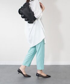 INTER-CHAUSSURES 【RIPANI】サイドフリルホーボーバッグ・ミディ