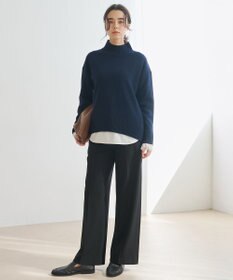 UNFILO L 【先行予約】カシミヤブレンド ハイネックニット