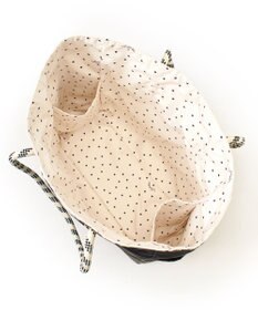 LeSportsac ML 2 WAY TOTE        /2ウェイサンダー/アイボリードッツ