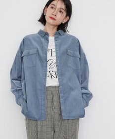 AMERICAN HOLIC Ｗポケットコーデュロイシャツ