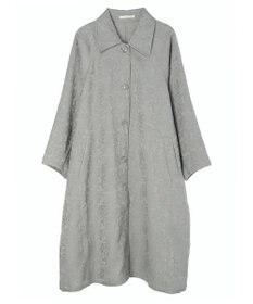 Green Parks ・ＥＬＥＮＣＡＲＥ　ＤＵＥ　ジャカードステンカラーコート