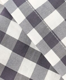 J.PRESS LADIES 【洗える】アセVisギンガム イージー パンツ