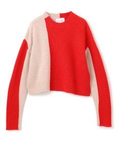 BEIGE， LAURIERS / ウールカシミヤバイカラーニット