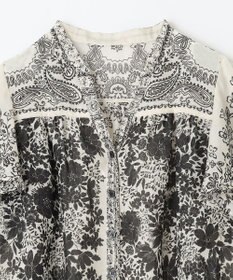 GRACE CONTINENTAL バンダナフレアスリーブブラウス