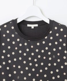 自由区 【アンサンブル対応・洗える】ポルカドットプリント プルオーバー