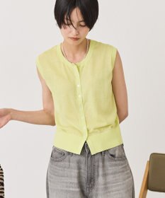 AMERICAN HOLIC 【2SET・接触冷感】カーディガン+ノースリーブニット