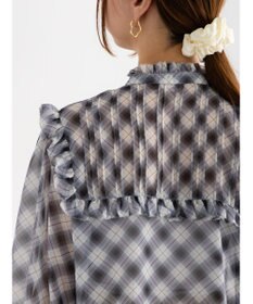 Te chichi パターンアソートシフォンフリルブラウス