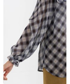 Te chichi パターンアソートシフォンフリルブラウス