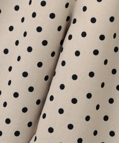 ANY KIDS 麻ライク ドット柄 ガウチョ