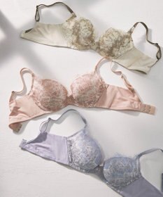 WACOAL 【ハグするブラ】 ブラジャー 体温を感知してカラダになじむ 谷間メイク 脇高設計 レディース BXB418 /ワコール