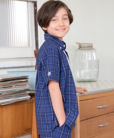 J.PRESS KIDS 【140-170cm】マドラスチェックシャツ