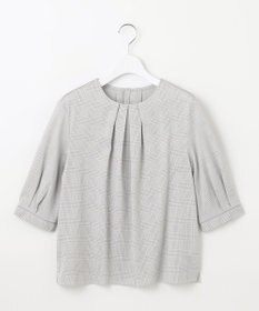 J.PRESS LADIES L チェックジャージー カットソー