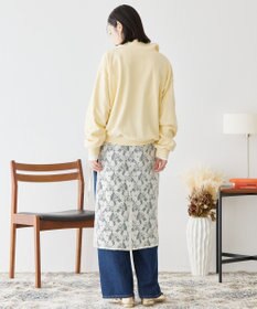 AMERICAN HOLIC 襟付き刺繍入りミニ裏毛プルオーバー