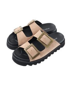 AMERICAN HOLIC バックルフラットサンダル