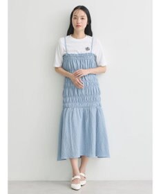 earth music&ecology ２ｗａｙシャーリングキャミワンピース