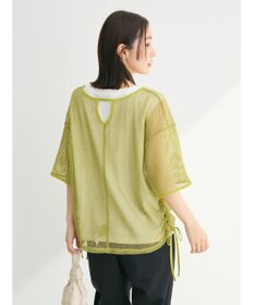 Green Parks ＳＥＴ２点　メッシュ＋ノースリーブロゴプルオーバー