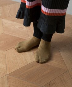 TRICOTE ベロアラメタビソックス