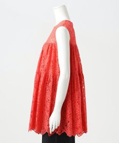 23区 【R(アール)】フラワーコードレース ブラウス