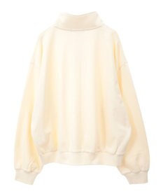 AMERICAN HOLIC 襟付き刺繍入りミニ裏毛プルオーバー