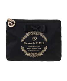 Maison de FLEUR サテンリボンティッシュケース