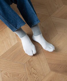 TRICOTE ベロアラメタビソックス