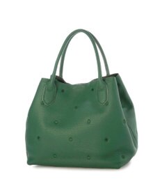 UNBILLION ペルケ perche / 牛革ドット刺繍トートバッグ