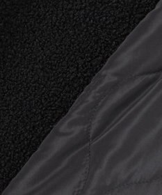 ANY L 【マフラー付き】キルトリバーシブルコート