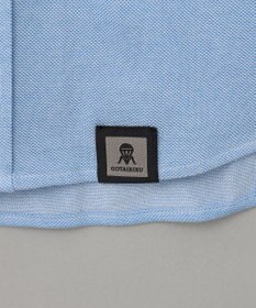 GOTAIRIKU 【吸水速乾】クールマックス鹿の子 ビズシャツ_ボタンダウン